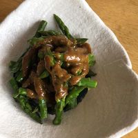 Asparagus appetizer   at Cha-Ya in Berkeley