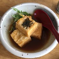 Agedashi Tofu  at Cha-Ya in Berkeley