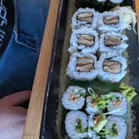 Typical sushi. My son loves sushi. 🤷🏼 at Cha-Ya in Berkeley