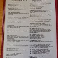 Menu 2 of 4 at Cha-Ya in Berkeley