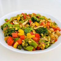 Delicious and Healthy Salad  at Veganersworld 莘咖哩  in Tainan