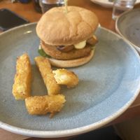 Tofu burger  #Veganuary at Munch in Palmerston North