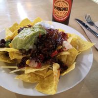 Vegan Nachos at Munch in Palmerston North