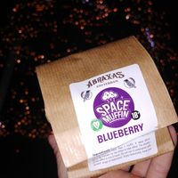 Vegan space muffin at Abraxas in Amsterdam