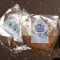 Stroopwafel 😍 at Abraxas in Amsterdam