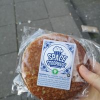 Space Stroopwafel containing 0.5g of weed at Abraxas in Amsterdam