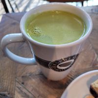 Oat matcha latte at Espresso House - Oslo S Flytogterminalen in Oslo