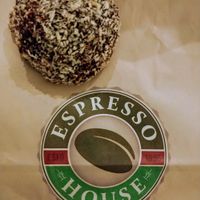 Chocolate ball at Espresso House - Oslo S Flytogterminalen in Oslo