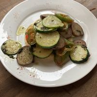 Arepa with veggies at Super Gourmet  in Panama City