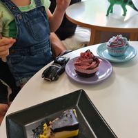 Remainder of "Krémeš" - we couldn't wait! at Nueva Via Cakes in Bratislava