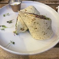 Vegetarian | mariachi wrap   at Café Del Mar in Bocas Del Toro