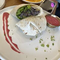 Mariachi Wrap vegan   at Café Del Mar in Bocas Del Toro