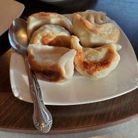 Potstickers at Long Life Veggie House in Berkeley