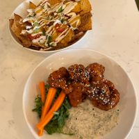 Amazing plant based restaurant. The food was great, as well as the atmosphere and the service. A little expensive but definitely worth it.  at Community Restaurant in Oakville