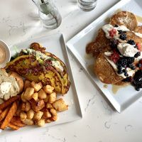 Omelette and French toast  at Community Restaurant in Oakville