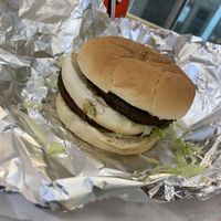 Double burger at Miami Burger Test Kitchen in Reading