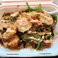 “Latino” salad at Miami Burger Test Kitchen in Reading