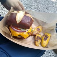 The magic Mushroom Burger was Magical at Aguacate in Miami