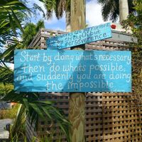 Love the quotes at this place at Aguacate in Miami