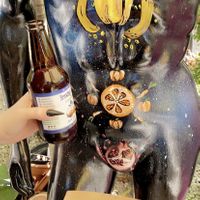 Kombucha, croquetas, and art! at Aguacate in Miami