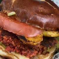 Mas Duro Aguacate burger 🔥 at Aguacate in Miami