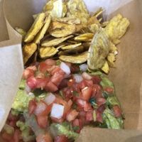 Guac n chips   at Aguacate in Miami