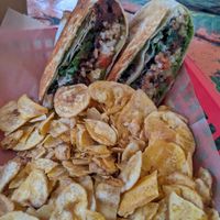 Burrito at Aguacate in Miami