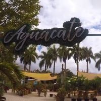 The entrance at Aguacate in Miami