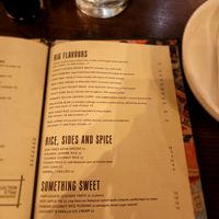 Menu 1 June 2024 at Madam Woo in Hamilton