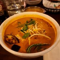 Vegan Laksa at Madam Woo in Hamilton