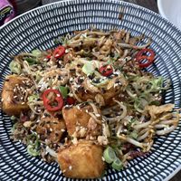 Sesame tofu   at Madam Woo in Hamilton