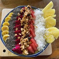 Green smoothie bowl, $4  at Brother Bong in Siem Reap
