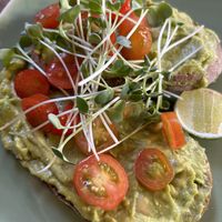 Smashed Avocado Toast #Veganuary at Brother Bong in Siem Reap