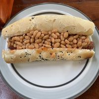 Vegan breakfast baguette  at Brother Bong in Siem Reap