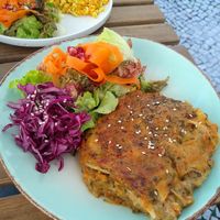 Lasagna at Cabane  in Lisbon