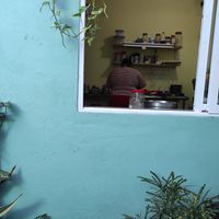 The kitchen at Yerbabuena in Bacalar