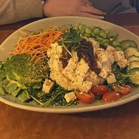 Vegan traditional poke bowl  at CRAVE in Woodbury