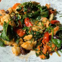 Vegan Basil Gnocchis  at CRAVE in Woodbury