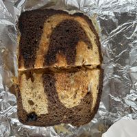 Hollaback girl (vegan Rueben)   at New Moon Natural Foods in Truckee