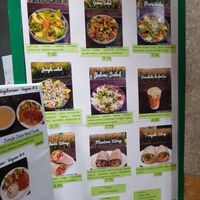 Menu at Jungle Juice in Panama City