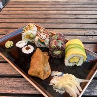 Nagoya Hostel sushi plate   at Negishi - Niederdorf in Zurich