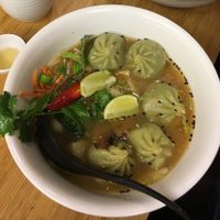 vegan dumpling soup  at Negishi - Niederdorf in Zurich