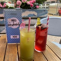 Hibiscus and Jasmine ice tea  at Mugs & Mermaids in The Hague