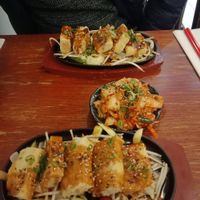 Terryaki tofu at Korean BBQ & Vegan in East London