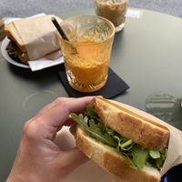 Tramezzino vegan  at Caffè Berry in Sliema