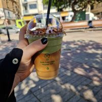 Iced mocha pistachio at Caffè Berry in Sliema
