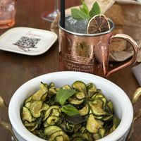 Courgettes à l’ail   at Molino Pizzeria Ristorante in Bern