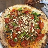 Pizza vegan  at Molino Pizzeria Ristorante in Bern