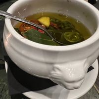 Chilli oil  at Molino Pizzeria Ristorante in Vevey