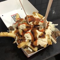 Halal snack pack   at Lord of the Fries - King St in Melbourne